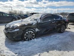 Salvage cars for sale at Woodhaven, MI auction: 2015 Honda Accord EXL