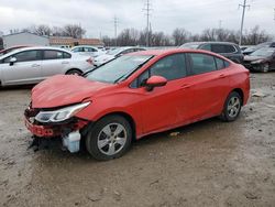 Chevrolet Vehiculos salvage en venta: 2016 Chevrolet Cruze LS