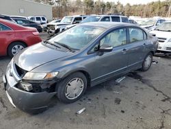 2009 Honda Civic Hybrid en venta en Exeter, RI