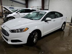 Salvage cars for sale at West Mifflin, PA auction: 2015 Ford Fusion S