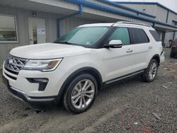 Salvage cars for sale at Earlington, KY auction: 2018 Ford Explorer Limited