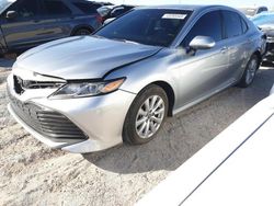 Salvage cars for sale at Las Vegas, NV auction: 2018 Toyota Camry L