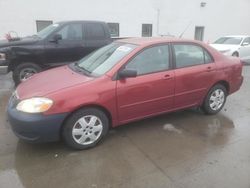 Salvage cars for sale at Farr West, UT auction: 2006 Toyota Corolla CE