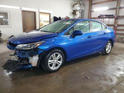 Salvage cars for sale at Pekin, IL auction: 2018 Chevrolet Cruze LT