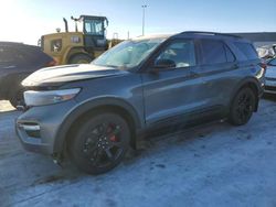 Salvage cars for sale at Nisku, AB auction: 2022 Ford Explorer ST