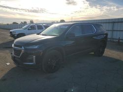 Salvage cars for sale at Martinez, CA auction: 2022 Chevrolet Traverse LS