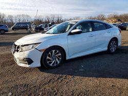 Salvage cars for sale at New Britain, CT auction: 2017 Honda Civic EX