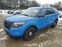 SUV salvage a la venta en subasta: 2015 Ford Explorer Police Interceptor