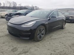 Salvage cars for sale at Spartanburg, SC auction: 2018 Tesla Model 3