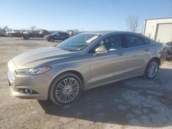 Salvage cars for sale at Kansas City, KS auction: 2016 Ford Fusion SE