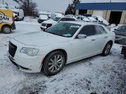 Salvage cars for sale at Woodhaven, MI auction: 2018 Chrysler 300 Limited