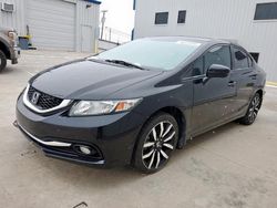 Salvage cars for sale at Grand Prairie, TX auction: 2014 Honda Civic EXL