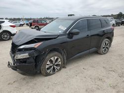 Salvage cars for sale at Houston, TX auction: 2021 Nissan Rogue SV