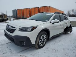 Salvage cars for sale at Bridgeton, MO auction: 2022 Subaru Outback Premium