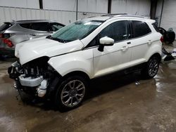 2020 Ford Ecosport Titanium en venta en West Mifflin, PA