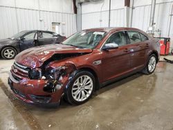 Salvage cars for sale at Franklin, WI auction: 2015 Ford Taurus Limited