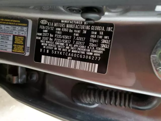 2012 KIA Sorento Base