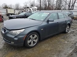 Salvage cars for sale at Windsor, NJ auction: 2008 BMW 528 XI