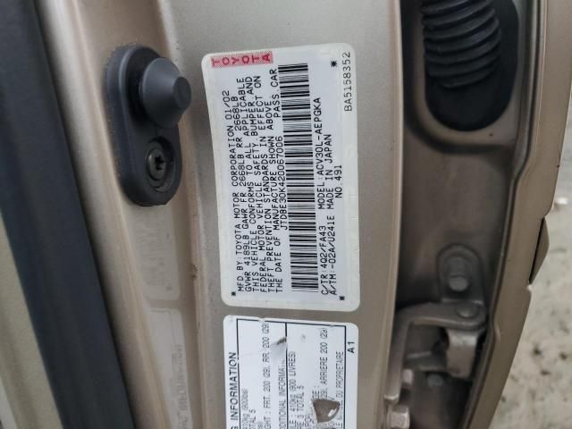 2002 Toyota Camry LE