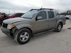 Salvage cars for sale at Oklahoma City, OK auction: 2006 Nissan Frontier Crew Cab LE