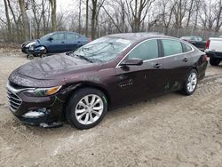 Carros salvage sin ofertas aún a la venta en subasta: 2021 Chevrolet Malibu LT