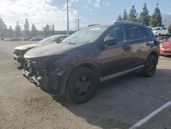 Salvage cars for sale from Copart Rancho Cucamonga, CA: 2017 Toyota Rav4 LE