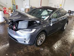 Salvage cars for sale at New Britain, CT auction: 2020 Tesla Model X