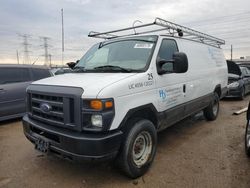 Salvage cars for sale at Elgin, IL auction: 2013 Ford Econoline E350 Super Duty Van