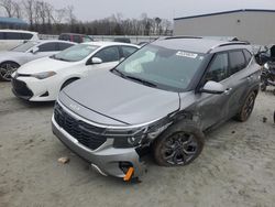 Salvage cars for sale at Spartanburg, SC auction: 2024 KIA Seltos S