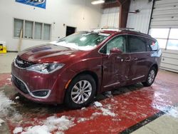 Salvage cars for sale at Angola, NY auction: 2017 Chrysler Pacifica Touring L