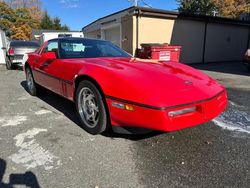 Chevrolet Corvette Vehiculos salvage en venta: 1990 Chevrolet Corvette