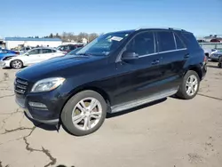 Mercedes-Benz m-Class salvage cars for sale: 2013 Mercedes-Benz ML 350 4matic