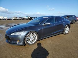 Salvage cars for sale at American Canyon, CA auction: 2015 Tesla Model S