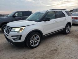 Salvage cars for sale at San Antonio, TX auction: 2016 Ford Explorer XLT