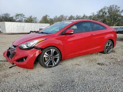 Salvage cars for sale at Riverview, FL auction: 2013 Hyundai Elantra Coupe GS