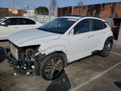 Salvage cars for sale at Wilmington, CA auction: 2018 Hyundai Kona Limited