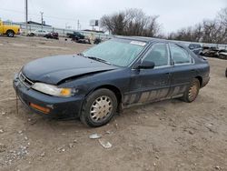 Honda Accord salvage cars for sale: 1996 Honda Accord EX