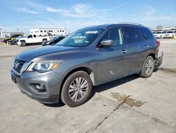 Nissan salvage cars for sale: 2018 Nissan Pathfinder S