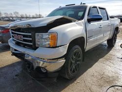 Salvage cars for sale at Pekin, IL auction: 2012 GMC Sierra K1500 SLT