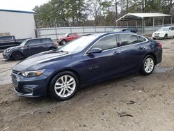 2017 Chevrolet Malibu LT en venta en Austell, GA