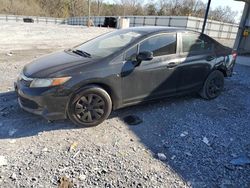 Salvage cars for sale at Cartersville, GA auction: 2012 Honda Civic LX