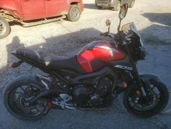 Salvage motorcycles for sale at Prairie Grove, AR auction: 2018 Yamaha MT09