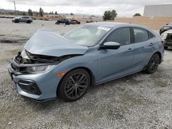 Salvage cars for sale at Mentone, CA auction: 2021 Honda Civic Sport