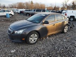 Salvage cars for sale at Chalfont, PA auction: 2014 Chevrolet Cruze LS