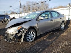 Toyota Corolla Vehiculos salvage en venta: 2015 Toyota Corolla L