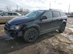 Salvage cars for sale at Woodhaven, MI auction: 2014 Dodge Journey SXT