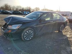 Vehiculos salvage en venta de Copart Columbus, OH: 2017 Honda Accord Touring Hybrid