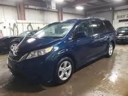 2012 Toyota Sienna LE en venta en Elgin, IL