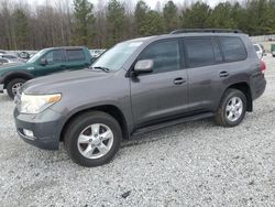 Salvage cars for sale from Copart Gainesville, GA: 2011 Toyota Land Cruiser