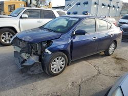 Salvage cars for sale from Copart Albuquerque, NM: 2018 Nissan Versa S